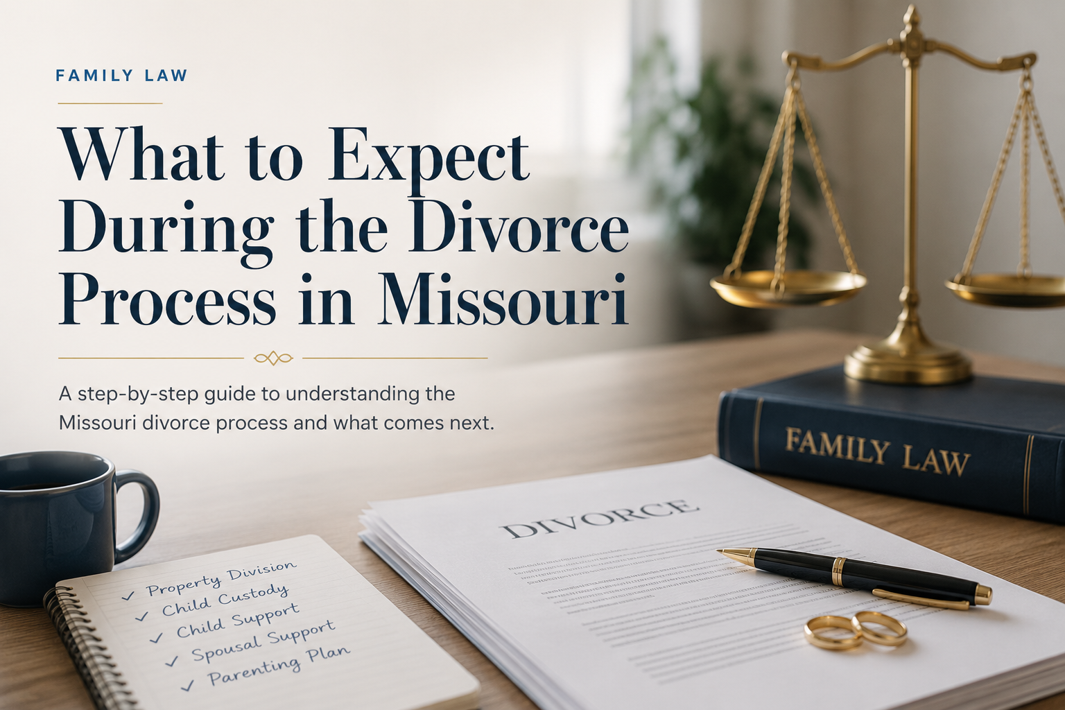 What to Expect During the Divorce Process in Missouri